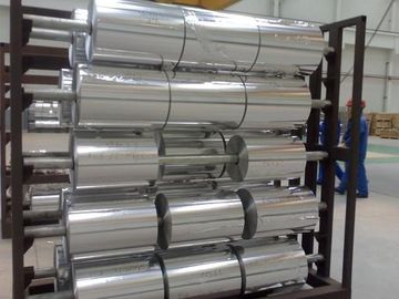 China rolo da folha de alumínio de 0,0065 mícrons com o Rolls pequeno no caso de madeira fornecedor