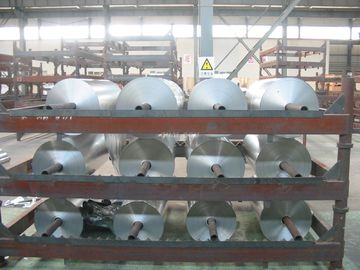China 0,006 milímetros à folha de alumínio de rolo enorme do agregado familiar de 0.1mm/bobina de alumínio laminadas a alta temperatura e que lamina fornecedor