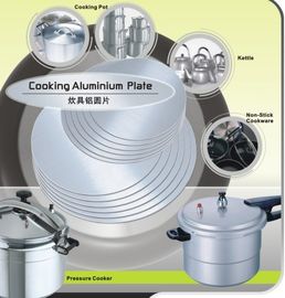 China Circunde o disco de alumínio do metal/folha de alumínio redonda para o Cookware ou o utensílio 0,5 - 6.0mm grossos fornecedor